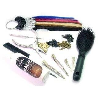   For I Shape Keratin Shoelace Stick Tipped Human Hair Extensions Kit