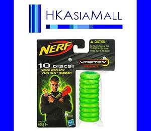Hasbro NERF VORTEX 10 Disc Ammo Refill Pack for any vortex blaster NEW 