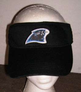 CAROLINA PANTHERS sun visor NFL patch hat logo  