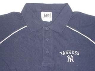 MLB New York Yankees Mens Polo Shirt 2XLarge  
