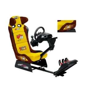   11005 Nascar No. 18 Kyle Busch M And M Gaming Seat Toys & Games
