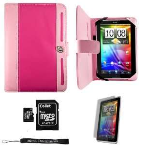 Carrying Case with Memory Card Slots for HTC Flyer 3G WiFi HotSpot GPS 