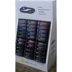  LifeStrength Armband Display 30 Bands Assorted Colors 