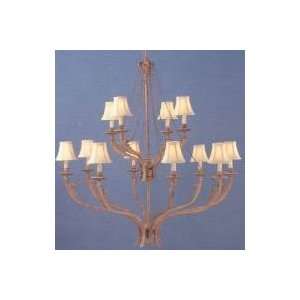 Murray Feiss San Marco Collection 2 Tier 12 Light Chandelier  F1747 