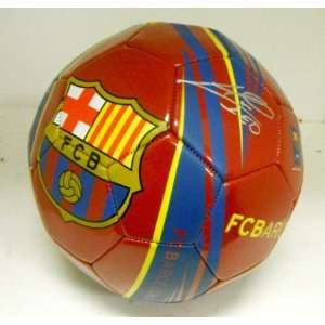  FC Barcelona 2011/2012 Team Hand Signed Autographed Soccer 