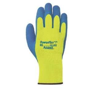  ANSELL 80 400 8 Glove,Rubber Coat,Thermal,Hi Vis,Sz 8,Pr 