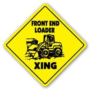  FRONT END LOADER xing Sign xing gift novelty tractor dozer fork 