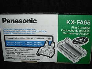 Panasonic KX FA65 film cartridge new  