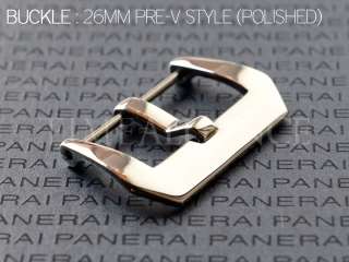 26MM PRE V SCREW IN BUCKLE FOR PANERAI WATCH BAND STRAP  