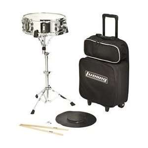  Ludwig Rolling Drum Kit Chrome 14 Inch Musical 