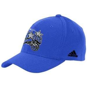  NBA adidas Orlando Magic Royal Blue Basic Logo Flex Hat 