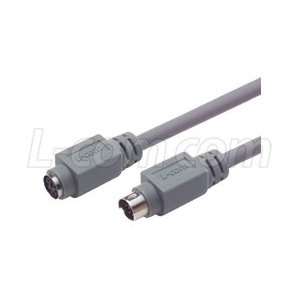 Economy Molded Cable, Mini DIN 8 Male/Female 25.0 ft Electronics