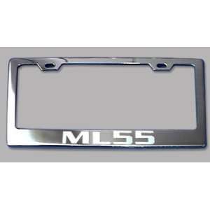  Mercedes Benz ML55 Chrome License Plate Frame 