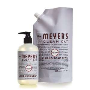  Mrs. Meyers Clean Day Lavender Hand Soap and Refill Set 