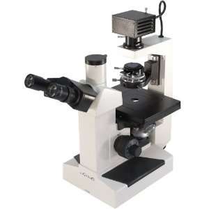   OM900 T Inverted Trinocular Phase Contrast Microscope Electronics
