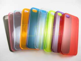 New Plastic Crystal Skin Guard Hard Case Cover for Apple iPhone 4G 4 