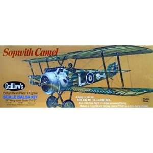  Sopwith Camel Balsa Model Airplane Guillows Toys & Games