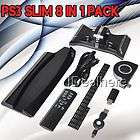 in 1 Kit Accessory Pack Charge Station For Playstation3 PS3 Slim