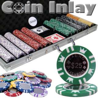 1000 ct Coin Inlay Poker Chips