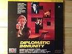 Diplomatic Immunity Rare LaserDisc Bresnahan Drago Thriller  
