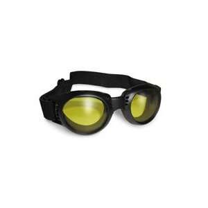    Wind Pro 3000 yellow tint motorcycle goggles
