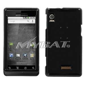   Cell Phone Case for Motorola Droid A855 Verizon   Black Cell Phones