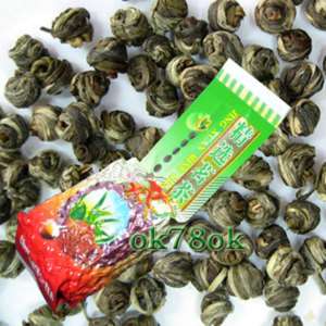 300g Organic Green Tea Leaf Pearl Jasmine Tea   