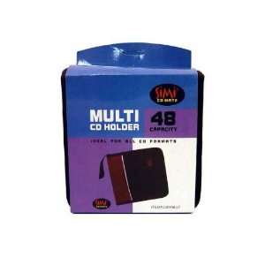  Bulk Buys OA213 Multi Cd Holder for 48 Pieces in Clear 
