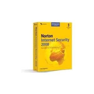  Symantec Norton Internet Security 2008 5 User Retail Box 