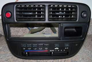 96 97 98 Honda Civic Radio Heater AC Dash Bezel Vents 1  