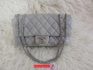   CHANEL Quilted Lambskin Flap Detachable Coco Rain Cover Bag  