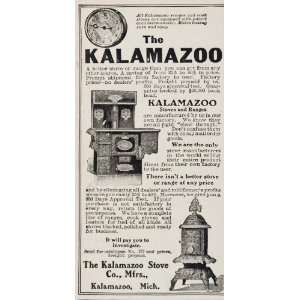  1903 Ad Kalamazoo Kitchen Stove Range Oven Thermometer 
