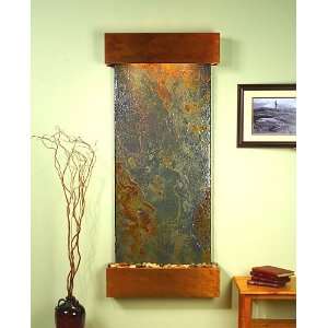   Falls Wall Sculpture Fountain with Copper Frame