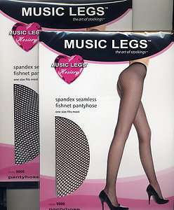   Pantyhose Fishnet Lycra Spandex Coffee Brown or Black One Size Regular