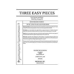  Three Easy Pieces for Clarinet Musical Instruments
