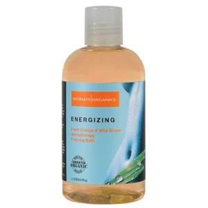  Organic energizing foaming bath w/fresh orange and wild 