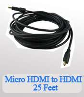 Portable Micro HDMI Male to Mini HDMI Female Type D to Type C 