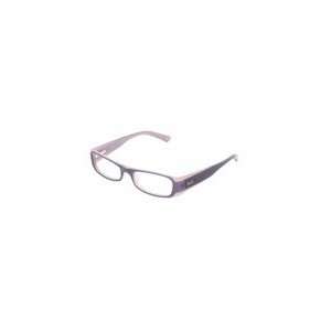   1171 628 VIOLET ON PINK PLASTIC EYEGLASSES