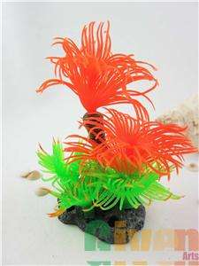 Name Aquarium Fish Tank Silicone Sea Anemone Ornament