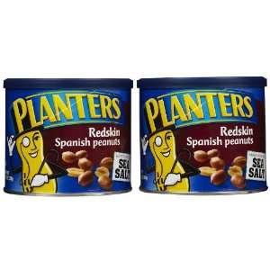 Planters Peanuts, Spanish Rdskn w/ Sea Salt, 12.5 oz   2 pk.  