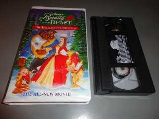   and the Beast 2 II Enchanted Christmas Disney VHS Movie Disneys Video