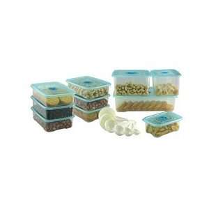  Plastic Storage Containers with Date Dial, 26 piece Set 