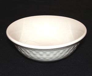 Oneida White WICKER Dip Bowls   Set of 2  