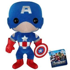   Classic Captain America Plushies. Plus FREE Storage Bag Toys & Games