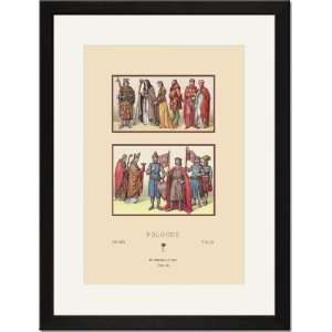   Print 17x23, A Variety of Polish Costumes, 1200 1399