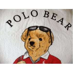    Ralph Lauren Polo Bear XL Beach Towel 35 X 66