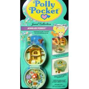  Polly Pocket Bluebird Jeweled Forest Jewel Collection 1993 