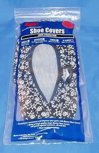   318M Mens Bowling Shoe Protector Covers size X Large Skulls  