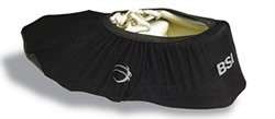 BSI Bowling Shoe Covers Black Stretchy X Large NIB  
