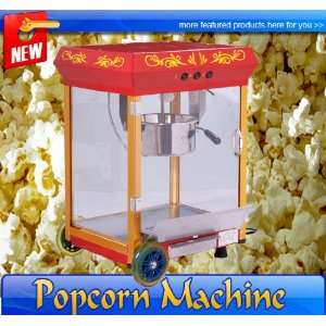  Frugah New Red Large Popcorn Machine Maker Hot Air Popper 